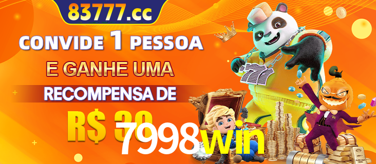 Banner institucional da 7998win sobre parceria de marcas e criação de uma marca de excelência, apresentando os mascotes de jogos populares como o Fortune Tiger.