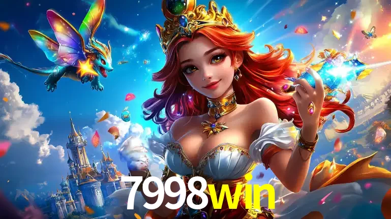 A princesa de um reino de fantasia mágico, com seu pequeno dragão, apresentando um mundo de prêmios encantados nos jogos de caça-níqueis do cassino 7998win.